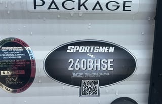 Super Duper Sportsmen BUNK'd-house 2023 KZ 260BHSE