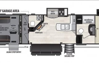 2014 Keystone RV Fuzion 371