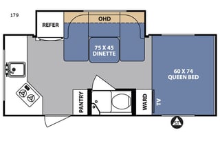 2017 Forest River RV R Pod RP-179