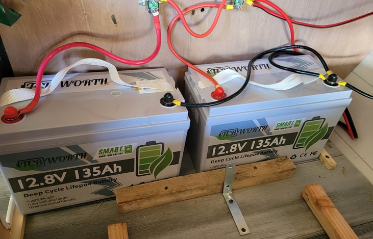 New Dual Lithium Batteries