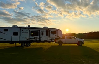 Spacious 2022 Forest River Sabre Fifth Wheel