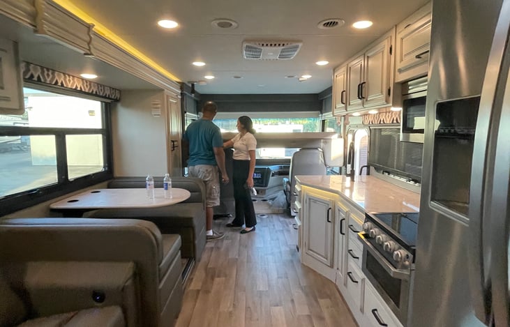 View from the Master bedroom area.