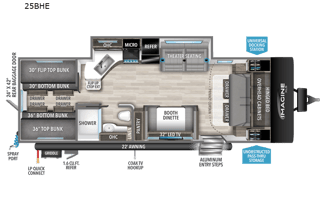 2023 Family- Friendly Bunkhouse Grand Design