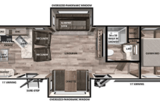 2020 Forest River RV Vibe 33RK