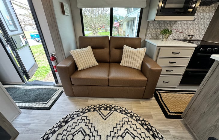 Couch that opens up to a full bed