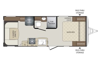 2017 Keystone RV Bullet 210RUDWE