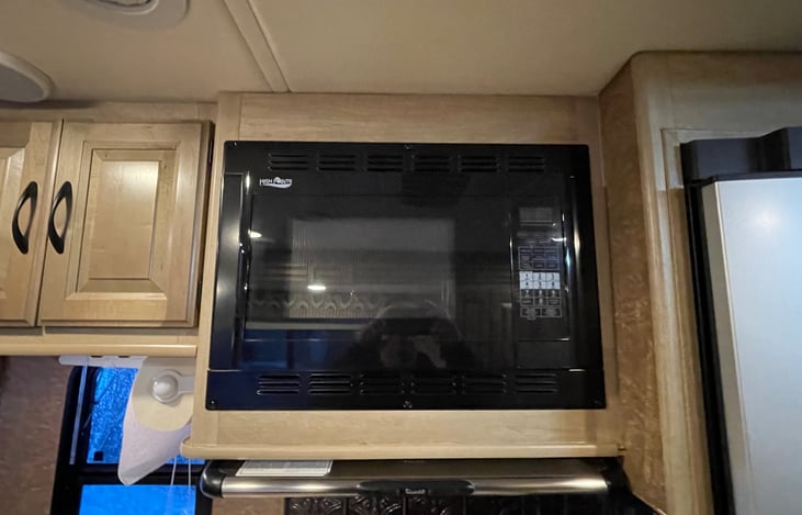 Microwave convection oven.