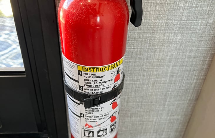Fire Extinguisher provided