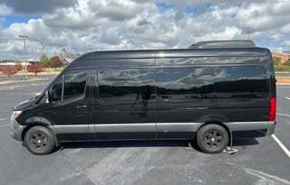Luxury Mercedes-Benz Sprinter Party Bus/Limo with WiFi, TVs, and Big Sound