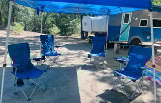 Retro Vintage Hybrid Trailer +Extras Delivery Only