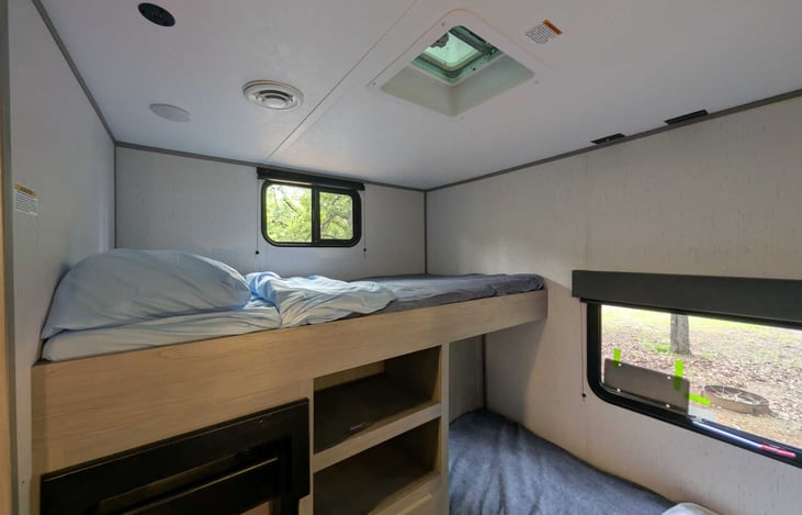 4th bunk. This is the only one of the bunks that has a 300lb capacity.