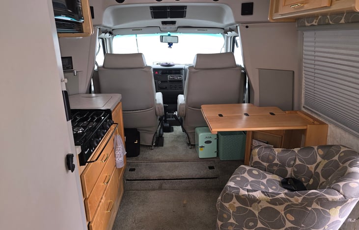 View from the Rear Looking Forward