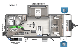 2023 Forest River RV Surveyor Legend 240BHLE
