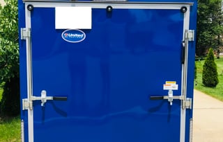 Secure Hauler: Utility Enclosed Trailer 6' x 12'