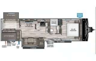Grand Design Transcend **Bunks, Sleeps 8(OKFL1912)