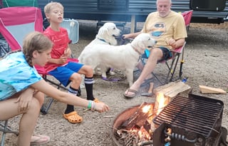 Beau Skye and Willow Dawn's Dog Friendly RV Rental