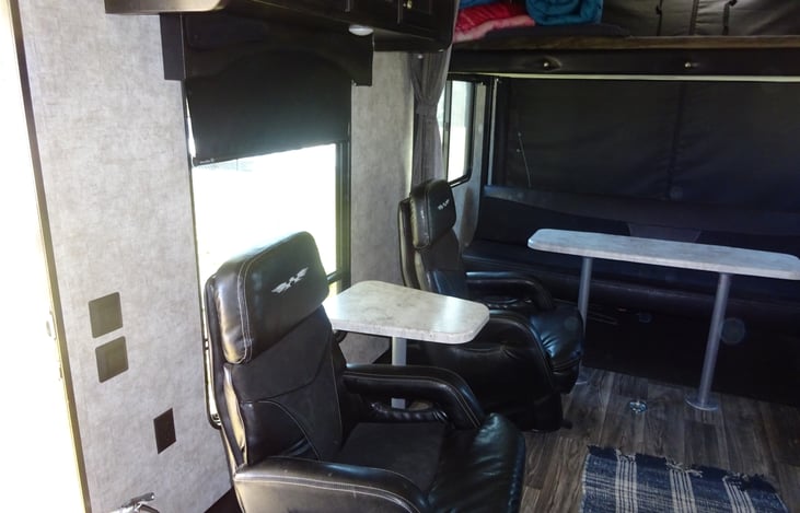 Comfy leather recliners