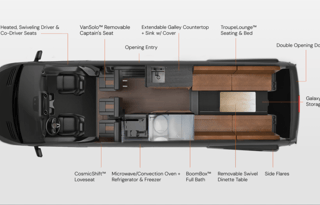 2025 Storyteller Crew ModeXL with 5 Seatbelts