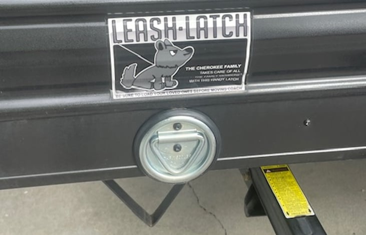 Tie off for your dog.