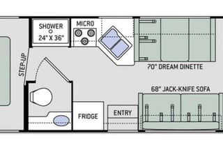 Fireside RV's 2019 Thor Majestic 28A LMI1519