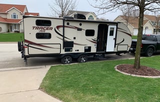 2016 27ft with bunk beds sleeps up to 8