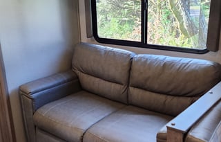 Fun AND Games in a comfy towable land yacht!