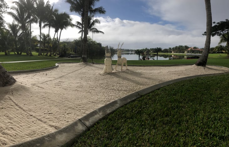 Private water ski lake