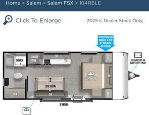 Forest River RV Salem FSX 164RBLE