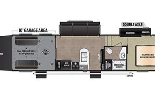 2019 Keystone - Impact 311 (Toy Hauler)