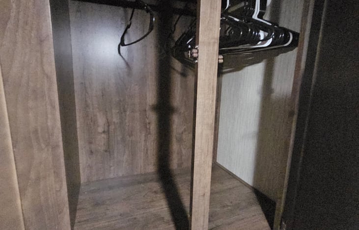 Master bedroom closet