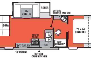 2021 Forest River RV Independence Trail 262DBS