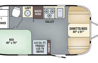 2018 Airstream RV Flying Cloud 19CB