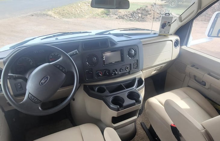 Garmin Gps provided, in-dash backup camera