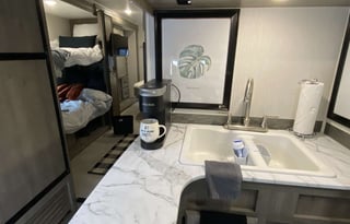 New for 2025 large fridge and plush pads for beds!