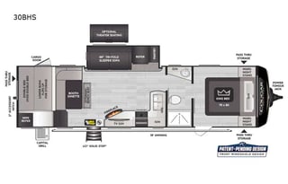2022 Keystone RV Cougar Half-Ton 30BHS