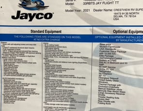Jayco Jay Flight 33RBTS