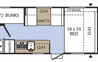 2017 Coachmen RV Clipper Cadet 17CBH