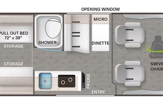 Super Easy To Drive 2022 Thor Rize 18A
