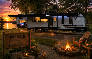 The "VibeTribe" Travel Trailer