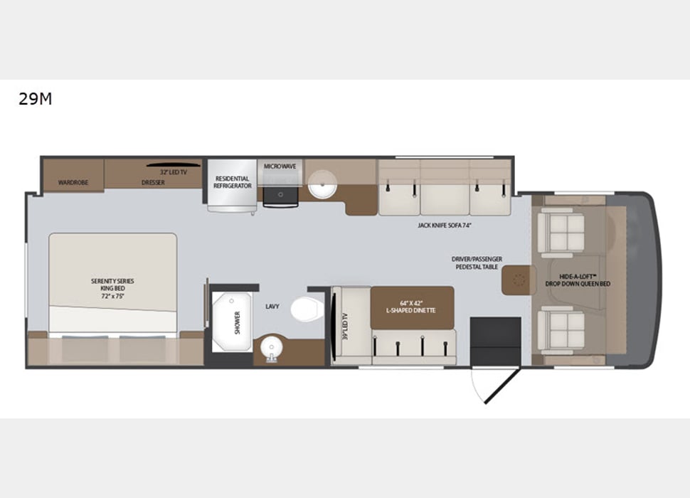 Class A Motor Home rentals in Suwanee