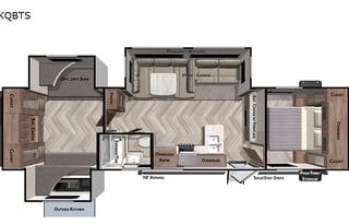 2020 Forest River Salem 31kqbts