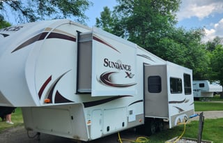 5th Wheel Camper Rental on Famous Devils Lake ND!