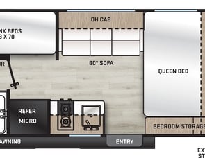 Forest River RV Aurora Light 16BHX
