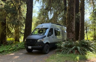 The Elite Explorer: Custom Luxury 4x4 Sprinter Van