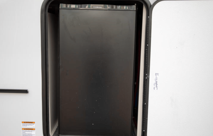 Large spacious outdoor fridge