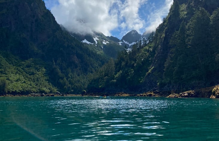 Sea Kayaking in Seward Alaska