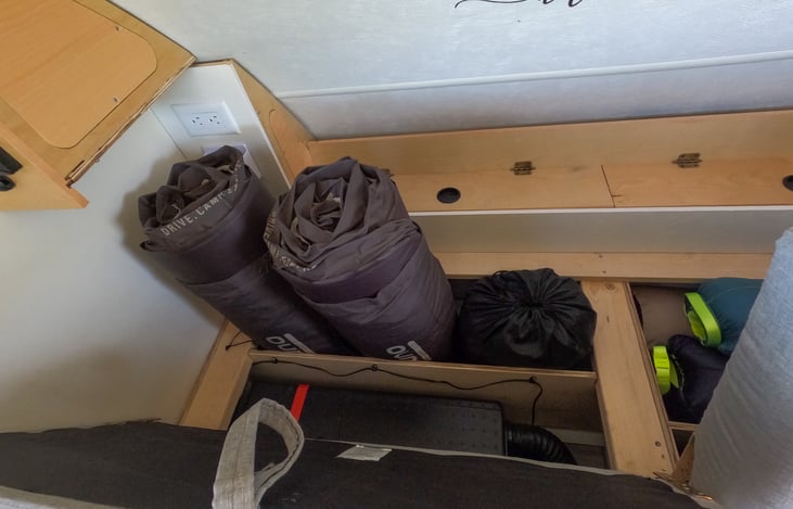 storage behind seats