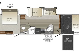 2018 Keystone Outback- HAL511