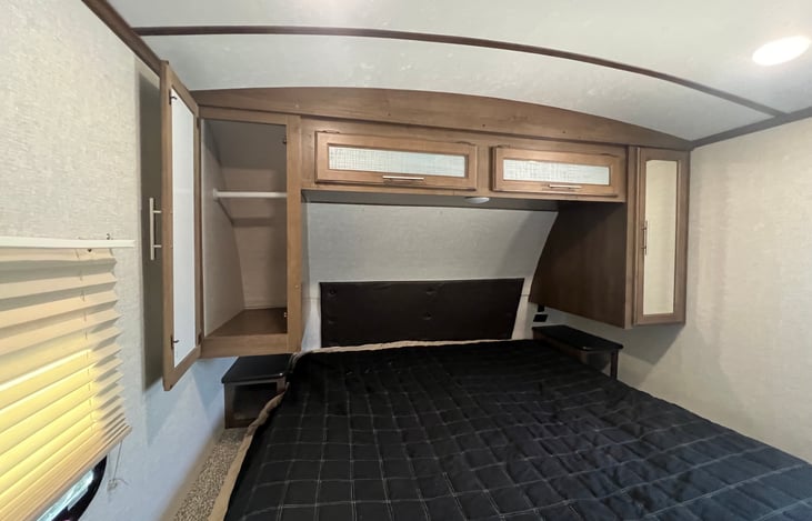 Main bedroom suite with king bed