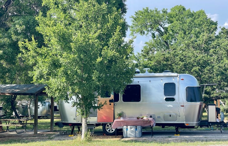 This custom DFW luxury trailer, by Journey On RV Rental  is road trip ready and easy to tow, making it the perfect landing spot for your next travel adventure. Freedom at its finest! Rent Lily today!